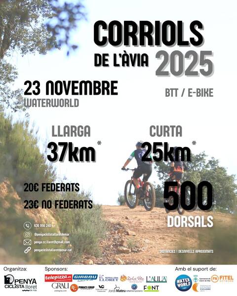 Corriols de l'Àvia 2025